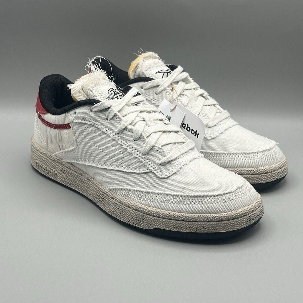 Reebok Club C 85 x Street Fighter RYU Retro Shoes - Men's Size 7 NEW